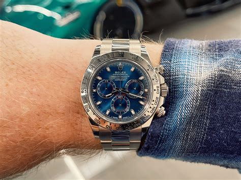 daytona 116509 blu|rolex daytona 116509 review.